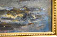 Framed scottish oil painting , signed, Mason hunter Thumbnail 3