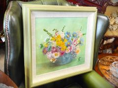 Framed still life oil by rita clarke  Thumbnail 3