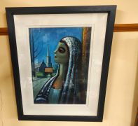 Alan quigley, irish artist, oil on board Thumbnail 1