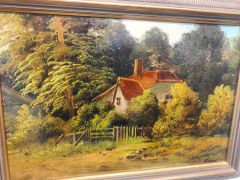 Framed oil painting  Thumbnail 2
