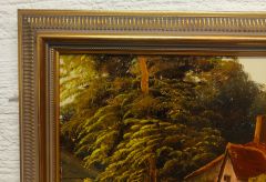 Framed oil painting  Thumbnail 3