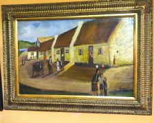 James bingham oil painting in gilt frame Thumbnail 3