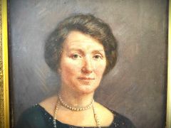 Gilt framed oil portrait by T.B Walker  Thumbnail 2