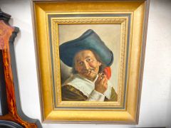 Gilt framed oil on board Thumbnail 3