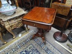 19th century mahogany side table Thumbnail 2
