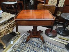 19th century mahogany side table Thumbnail 4