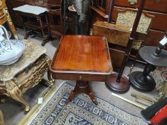 19th century mahogany side table Thumbnail 6