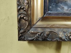 Gilt framed oil portrait Thumbnail 3