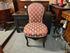Mahogany low chair  Thumbnail 1