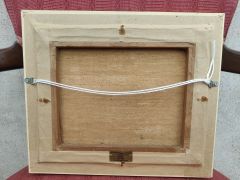 Gilt framed oil on canvas by bond walker Thumbnail 4