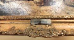 Gilt framed oil painting , signed E.roemer Thumbnail 3