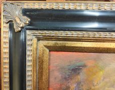 Gilt framed oil by belfast artist , J.Bingham Thumbnail 4