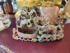Chinese carved soapstone Thumbnail 2
