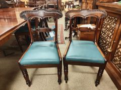 Set of ten william 4th mahogany chairs Thumbnail 2