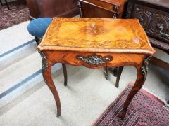 19th century french kingwood work table Thumbnail 6