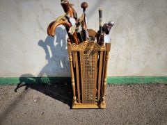 Gilt bergere 1920s stick stand Thumbnail 4