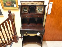 Mahogany arts & crafts desk Thumbnail 6