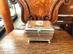 Silver london tea caddy Thumbnail 1