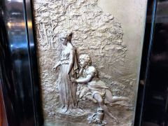 Framed french metal plaque Thumbnail 2