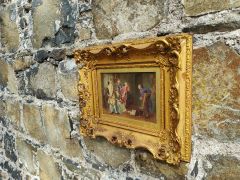 Gilt framed oil painting by J .D . alyward  Thumbnail 2