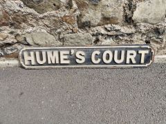 Old cast iron belfast street sign Thumbnail 4