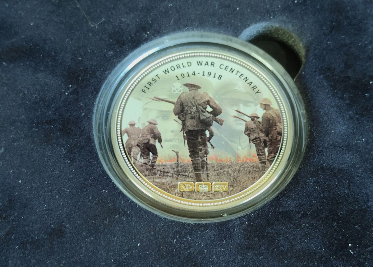 2 In Silver Cased 2oz silver coin(SKU19521)