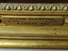19th century gilt framed oil portrait Thumbnail 4