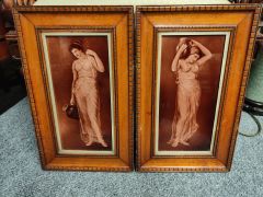 Pair of Crystoleum Pictures Thumbnail 1