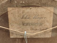 Gilt framed victorian oval print Thumbnail 3