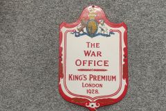 Enamel sign, london 1928 Thumbnail 4
