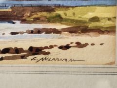 Watercolour by Sam McLarnon  U.W.S  (ulster artist) Thumbnail 3