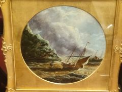 Pair of gilt framed oil paintings Thumbnail 4