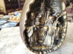 Antique chinese sculptured bronze Thumbnail 6