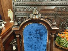 Pair of victorian armchairs Thumbnail 4