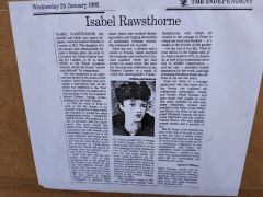 Framed watercolour by isabel rawsthorne Thumbnail 4