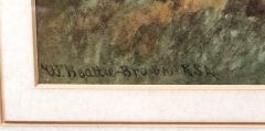 Scottish watercolour , signed Thumbnail 4