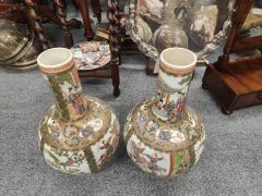 Pair of japanese vases Thumbnail 2