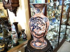 Large japanese imari vase Thumbnail 3