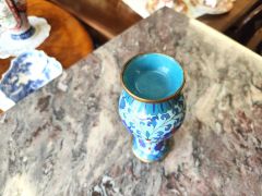 Small chinese cloisonné vase Thumbnail 3