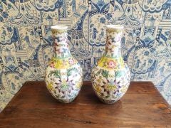 Pair of chinese vases Thumbnail 1