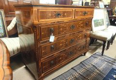 19th century kingwood chest Thumbnail 6