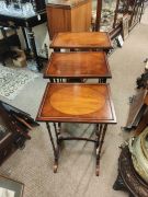 Mahogany nest of tables Thumbnail 3