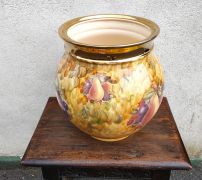 Large hand painted vase Thumbnail 2