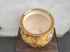 Large hand painted vase Thumbnail 3