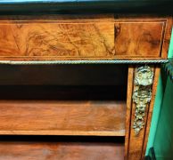 Victorian walnut floor bookcase Thumbnail 6