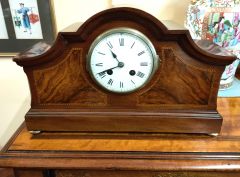 Edwardian mantle clock Thumbnail 1