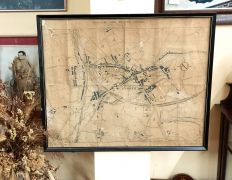 Old framed map of comber Co down Thumbnail 6