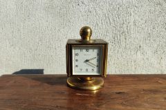 Brass cube clock Thumbnail 4