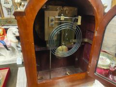 19th century mahogany cased bracket clock Thumbnail 3