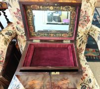 Victorian rosewood dressing table box Thumbnail 3